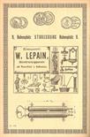 Publicité pour l'entreprise Lepain, installateur sanitaire, dans un annuaire, ADBR BAD1068/11 - © Archives départementales du Bas-Rhin