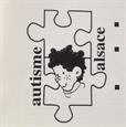 Logo de l'association Autisme Alsace vers 2000, fonds 226 J (Michèle Larchez), en cours de classement.