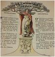"Les préliminaires de la paix juste et durable", par Victor Prouvé (1858-1943). Dimensions original non tronqué : 76 x 65 cm