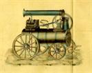 Plan d’une machine locomobile de la force de 4 chevaux accompagnant une demande d’autorisation de mise en activité déposée devant le maire de Muttersholtz, 1860, ADBR 5 M 150. 