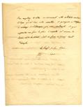 Brouillon de la proclamation faite par le préfet du Bas-Rhin le 25 février 1848, ADBR 3 M 70 - © Archives départementales du Bas-Rhin.