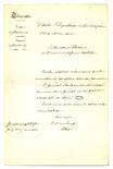 Dépêche télégraphique du ministre de l’intérieur aux préfets, 24 février 1848, ADBR 3 M 70. - © Archives départementales du Bas-Rhin