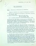 Note d'information au Préfet sur la situation de l'université de Strasbourg, 19 août 1968, ADBR 1130 W 1040. - © Archives départementales du Bas-Rhin