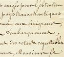 Rappel des instructions relatives à la délivrance des passeports pour l'étranger, 1856, ADBR 3 M 701. Lettre du ministère de l'Intérieur (services de l'émigration) au Préfet du Bas-Rhin à fins de transmission aux sous-préfets et aux maires du département.